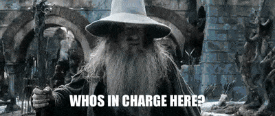 gandalf whos in charge